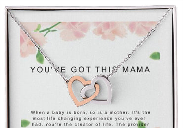 Interlocking Hearts Necklace - You've got this